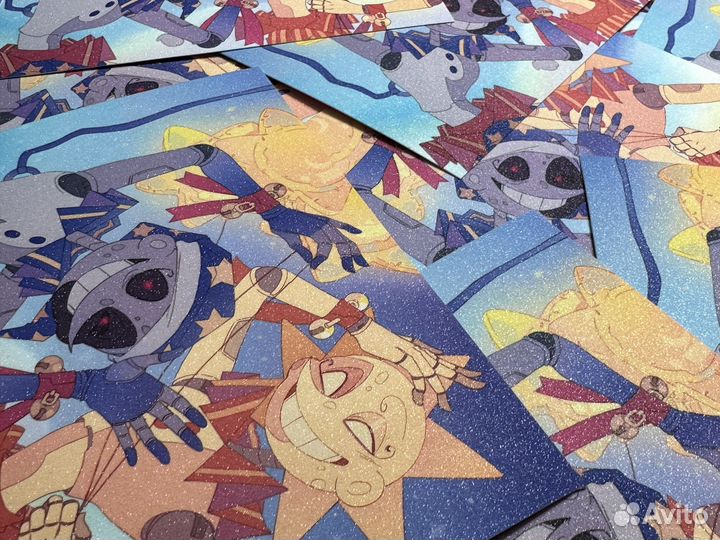 Значки и открытки фнаф 9 Fnaf Security Breach