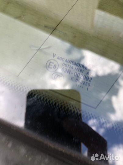 Форточка задняя глухая porsche cayenne 958