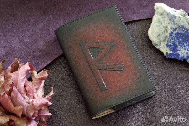 Кожаная обложка на паспорт, автодокументы, военник