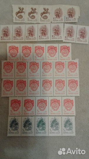 Марки почтовые живопись