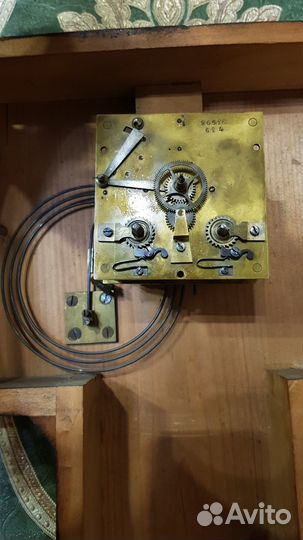 Часы настенные с боем, с барометром, метеостанция