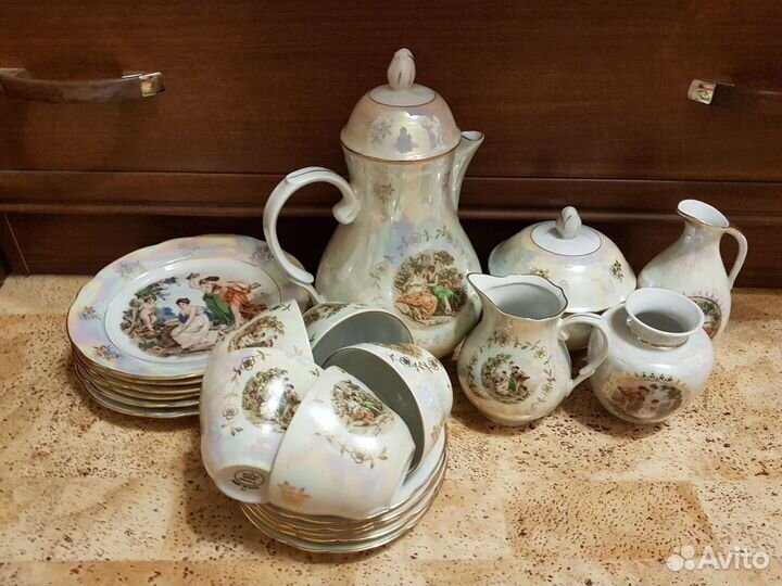 Кофейный сервиз мадонна гдр