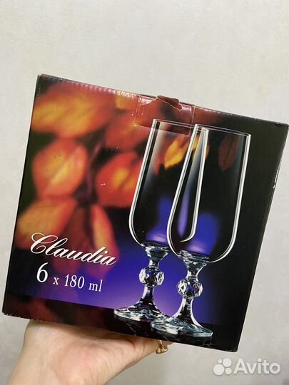 Набор бокалов для шампанского Crystalite Bohemia