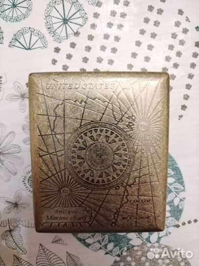 Стальной портсигар