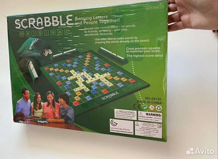 Новая игра Scrabble на английском языке