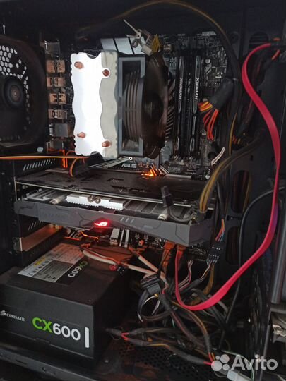 Системный блок, i5 9600k + монитор