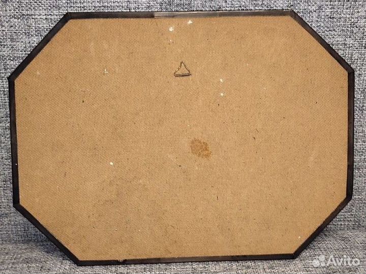 Панно чеканка Лошади