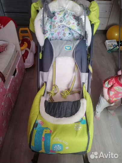 Коляска санки