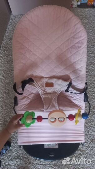 Детские качели шезлонг