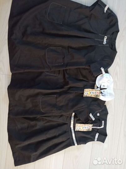 Блузка белая школьная