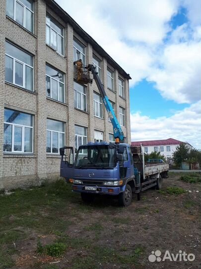 Услуги манипулятора эвакуатора корзина