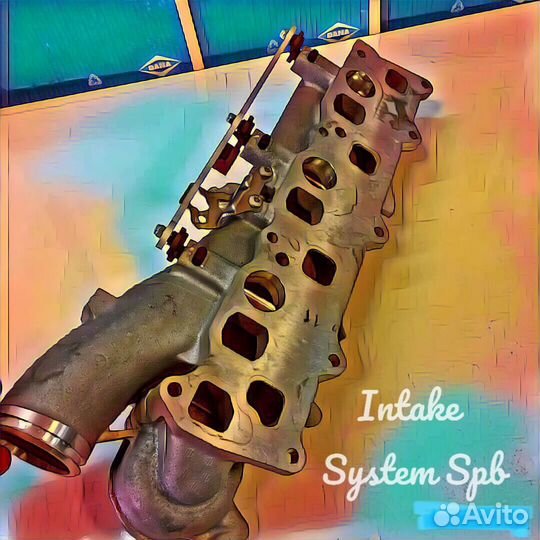 Впускной коллектор Мерседес ом642 М642 3.0 TD TDI