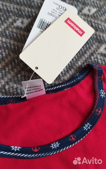 Новый комплект шорты + майка (на 5-6 лет)