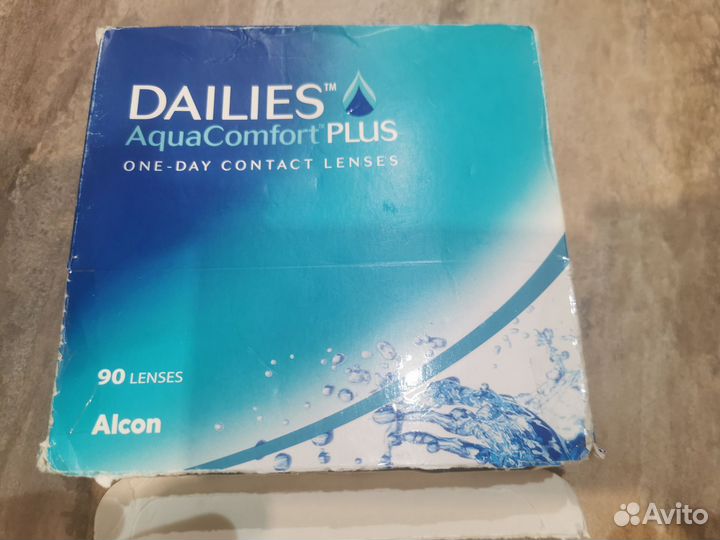 Линзы контактные однодневные