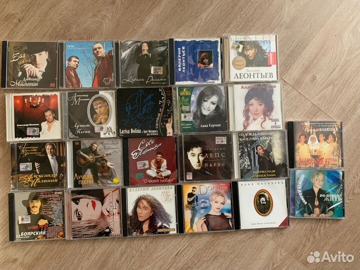 Лицензионные cd диски Эстрада Росийская, СССР