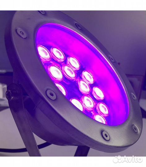 Подводный светильник 24В ас, 18 ватт, Цвет: RGB