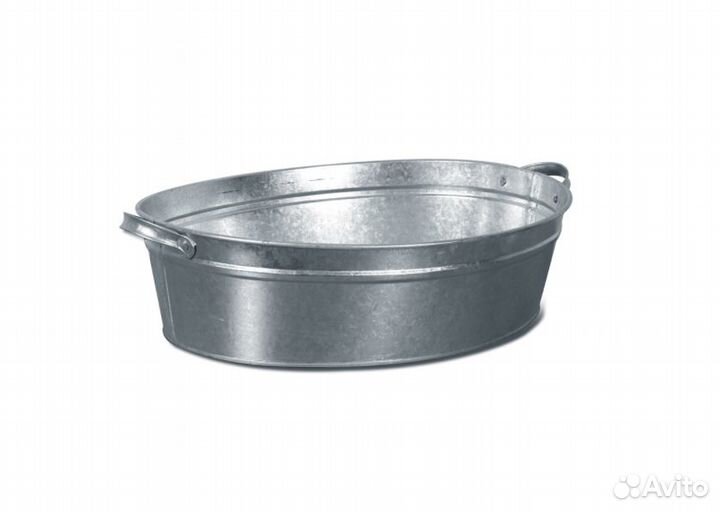 Таз оцинкованный