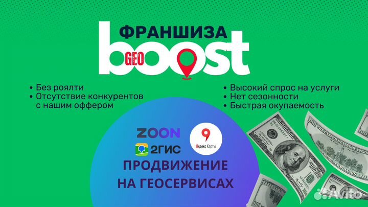 Готовый бизнес по франшизе GeoBoost