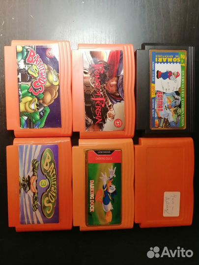 Картриджи для dendy 8 bit