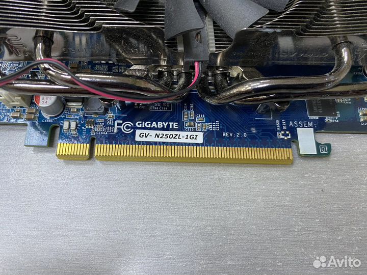 Видеокарта PCI-E GF GTS 250 1Gb DDR3 Gigabyte