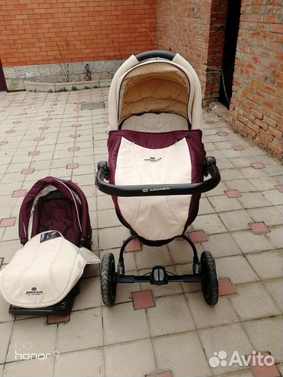 Коляска 2 в 1 adamex