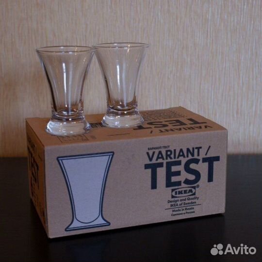 Набор стопок рюмок для ликера Vanlig IKEA