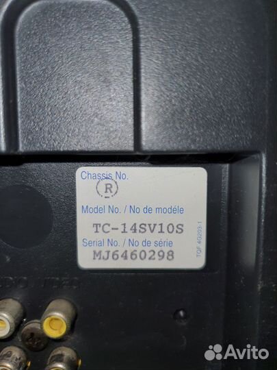 Телевизор panasonic tc-14sv10s