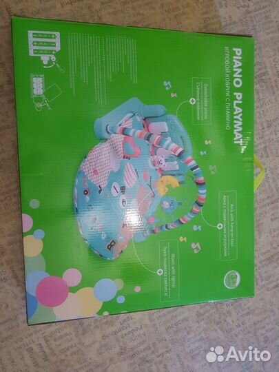 Развивающий коврик новый