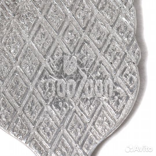 Серебряная сувенирная кофейная ложка 