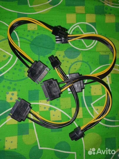 Различные переходники sata\molex\Pci-e 6\8pin