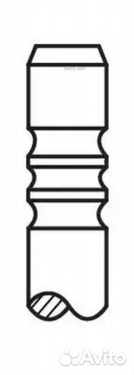 AE V90178 Клапан впускной for sierra 2.0 ohc