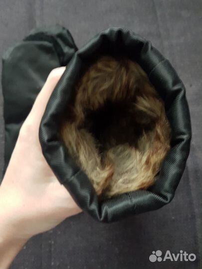 Варежки для коляски на липучке