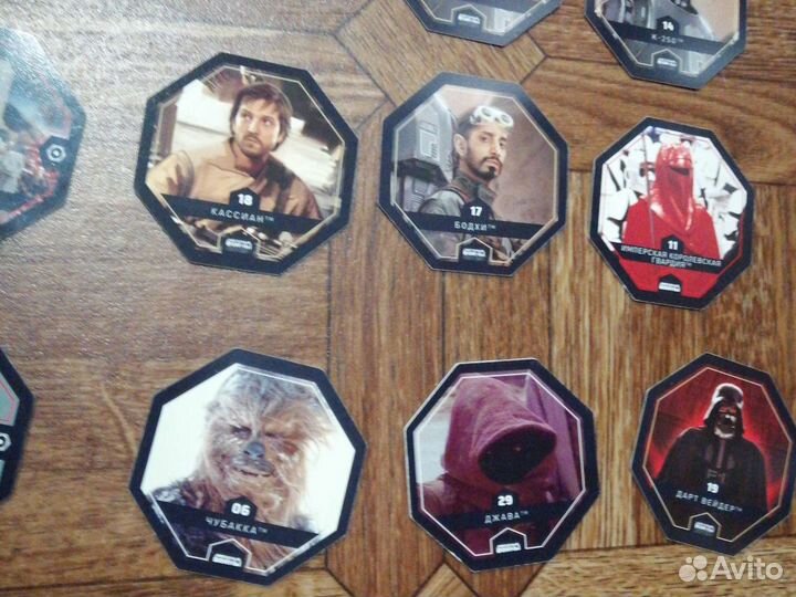 Коллекционные фишки в альбом Звёздные войны