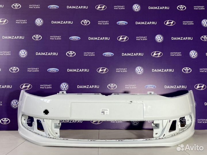 Бампер Передний Volkswagen Polo Белый