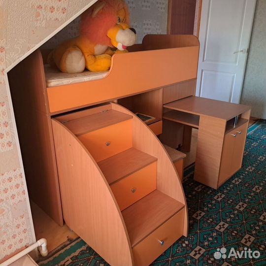 Детская кровать чердак