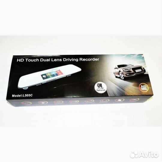 Новый Зеркало-регистратор L505C сенсорное