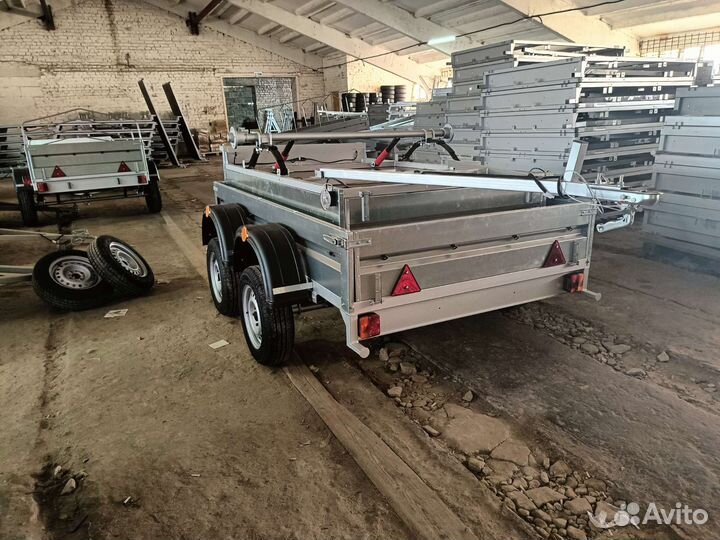 Легковой прицеп двухосный