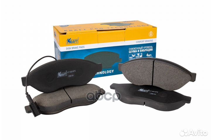 Колодки передние Fiat Ducato (06) / Peugeot (07)