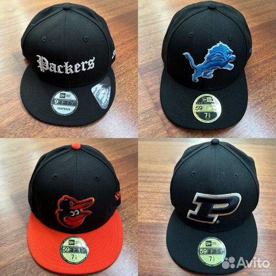 Бейсболки New Era, 47 Brend, Fanatics, Nike