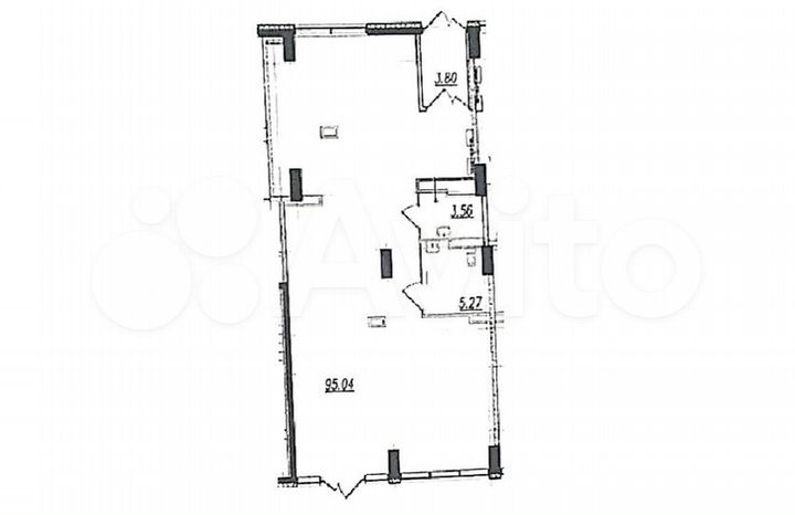 Аренда помещения в районе метро Девяткино, 100 м²