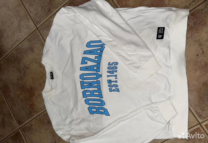 Свитшот qazaq republic белый