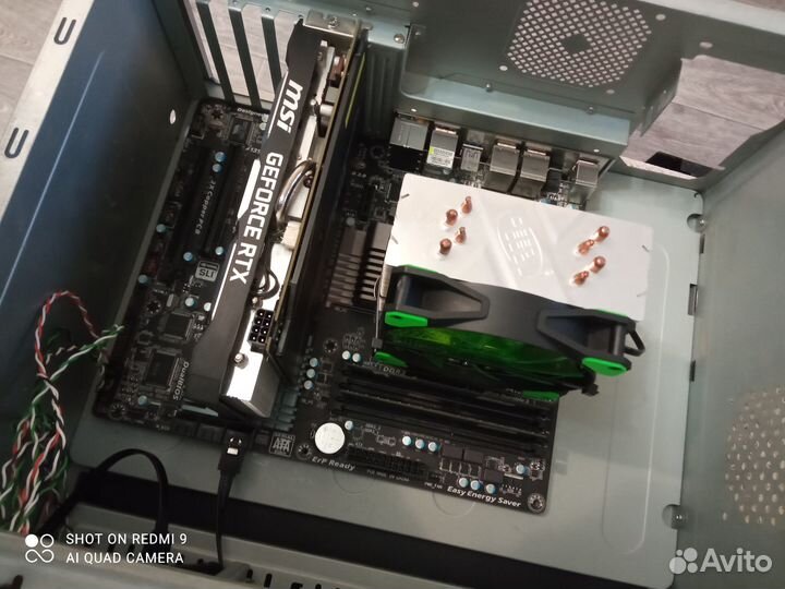 Материнская плата с процессором am3+