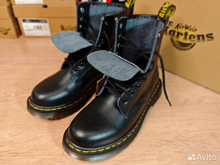 Ботинки Dr Martens кожаные