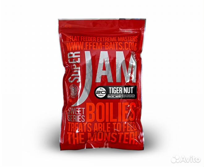 Ffem Super Jam Boilies 20мм\1 кг (Варенные бойлы)
