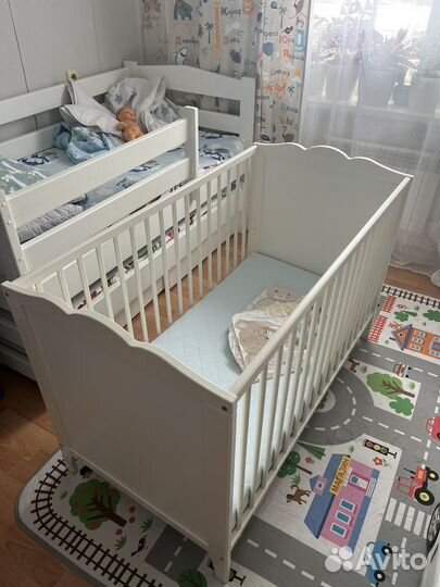 Кроватка детская IKEA hensvik