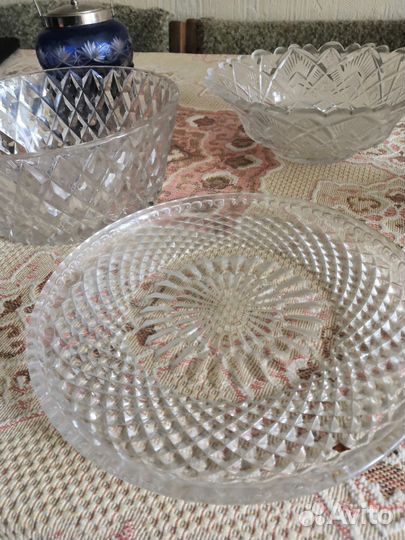 Хрустальная посуда СССР
