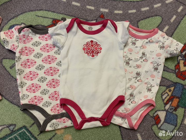 Боди для девочки 0-3 мес