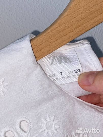 Блузка рубашка Zara 128