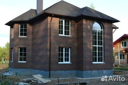 Клинкерный облицовочный кирпич с. Жаворонки