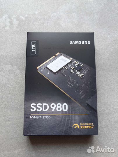 Ssd Samsung 980 1tb новый